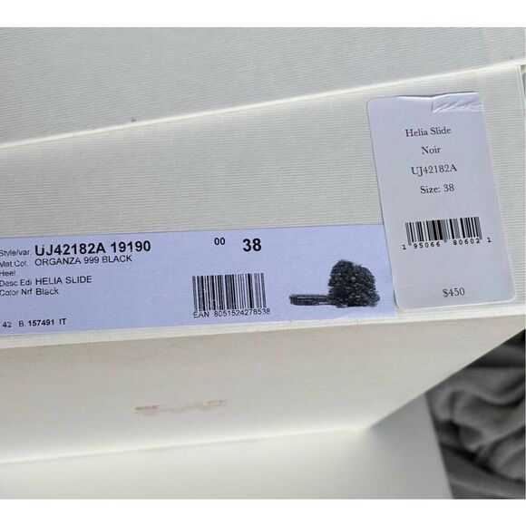 Ulla Johnson Helia Slide in Black NWB Size 37 - Picture 8 of 8